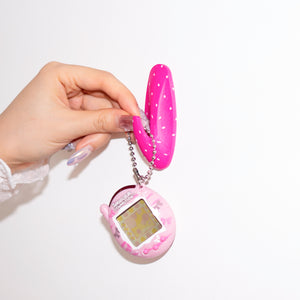 WallCandy Pink Polka Dot Stick-On Wall Hooks with 3M Command Strips | 3 Pack