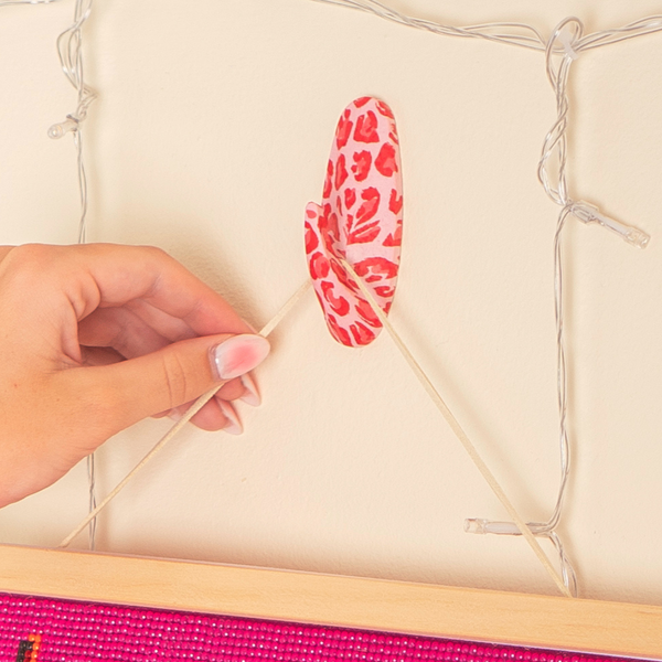 WallCandy Pink Cheetah Stick-On Wall Hooks with 3M Command Strips | 3 Pack